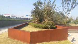 灵寿耐候钢挡土墙